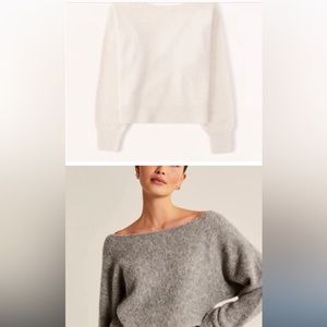 Abercrombie beige sweater